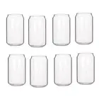 8 Pack Can Shape Glass Fashion Water Milk Juice Simple Juice Cup Glass3752