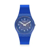 在飛比找momo購物網優惠-【SWATCH】Gent 原創系列手錶BLURRY BLUE