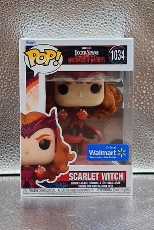 Funko pop 緋紅女巫 Walmart限定 公仔 搖頭娃娃 奇異博士 Marvel 汪達