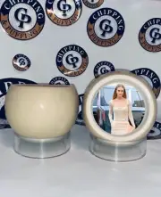 Custom "ROSIE HUNTINGTON-WHITELEY" Cue Ball Shot Glass - Hollowed Cue Ball