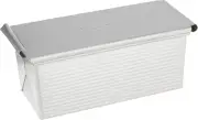 Professional-Grade 9x4 Nonstick Pullman Loaf Pan with Cover for Perfect Bread