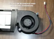 Nvidia Tesla Cooling FAN AND SHROUD for K80 model - USA