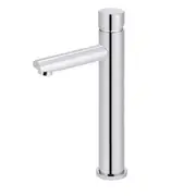 Meir Round Tall Basin Mixer Chrome MB04PN-R2-C