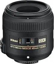 Nikon NIKKOR AF-S DX 40mm f/2.8G Micro Lens