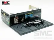 Mercedes F1 W09 #44 Lewis Hamilton Abu Dhabi 2018 5x World Champion 1:43 Spark
