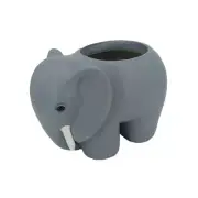 Elephant Ornaments Resin Figurine Decorative Outdoor Decors Planter Outdoor