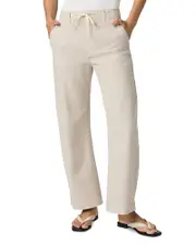 Paige Arellia Relaxed Barrel Leg Jeans in Vintage Pumice Stone