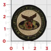 MARINE CORPS FLEET ANTI-TERRORISM ROUND SUBDUED HOOK & LOOP EMBROIDERED PATCH