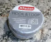 XFasten Hook and Loop Tape, White, 1 Inch x 10-Foot