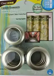 DRITZ Curtain Grommets 1" Inner Diameter Plastic 8/Pkg NEW Free Ship