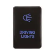 Hulk 4x4 12V Push Button Driving Lights On/Off Switch with Blue LED Illumination - HU1380B