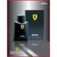 Ferrari Scuderia Black 黑色法拉利男性香水 125ML /【TESTER】｜期間限定◆秋冬迷人香氛