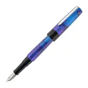 Benu Euphoria Fountain Pen in Scent of Irises (Ultramarine Blue Glow) - Fine