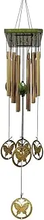 Wind Chimes Witches Bells FengShui Lucky Bell,Gift Copper Pipe Outdoor Indoor Big Wind Bell Garden,Porch,Hanging,Home Decoration Gift Memorial Chime 23.62 in Exquisite