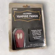 Vampire Fangs Halloween Costume Accessory Kit Teeth Dracula Dress Up Trick Or Tr