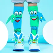 Madmia Socks Ages 3-5 Toddler - NINJA Novelty Socks