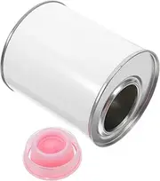 jojofuny 1 Gallon Iron Latex Paint Can Small Metal Bucket Lid Secure Storage for Paint Latex and