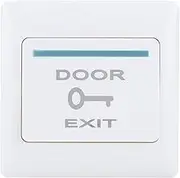 Fireproof Access Control System Door Exit Button for Offices Communities Rental Houses