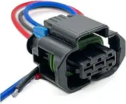 3 Pin 3.5 Series Delphi Auto Waterproof Electronic Connector Plastic Housing Plug with Cable 15397338