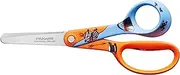 Fiskars X Moomin 1067190 Children's Scissors with Moomin Design Right-Handed Length 13 cm Stainless Steel Safety Blades Die Kleine Mü