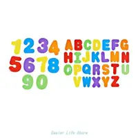 在飛比找蝦皮購物優惠-Children 36PCS Foam Numbers Le