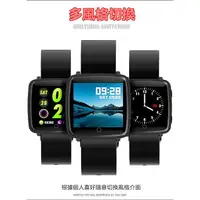 在飛比找樂天市場購物網優惠-智慧手錶 繁體中文 C18 可LINE FB 智能手錶 手錶