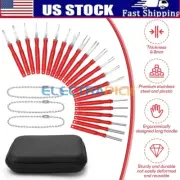 21pcs Terminal Removal Tool Kit, Electrical Pin Extractor with Protective Case