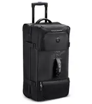 Delsey Raspail 2-Wheel Large Duffle Bag - Black
