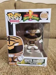 Funko Pop! Television White Ranger Mighty Morphin Power Rangers Vaulted #405