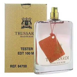 &TRUSSARDI Delicate Rose 晶漾玫瑰 女性淡香水 100ml Tester