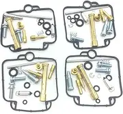 4PCS Carburetor Carb Repair Kit Carburetor Accessories for GSF400 GSF 400 Floating Needle Gasket Screws Rebuild Parts