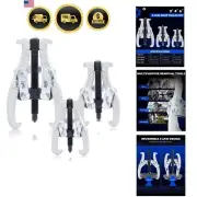 Gear Puller Set 3 4 6 Inch Heavy Duty Pulley Bearing Flywheel Remover Tools