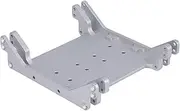 Chassis Protection Plate, Gearbox Holder Replacement Parts for 1/10 RC Rock Crawler, Silvery
