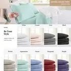 2024 Cooling Bamboo Breath 4PCS Single/Double/Queen/King Fitted Flat Sheet Set