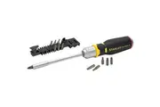 FMHTO-62690 Fatmax Ratchet Screwdriver and 12 Piece Bit Set - Stanley