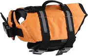 BESPORTBLE Comfortable Texture Pet Life Jacket Grab Handles and D-Ring Reflective Size s for Small Dogs