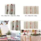 Christmas Tablecloth Xmas Holiday Table Covers for Dinner Decor Parties Xmas