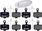 4 Pairs Bicycle Bike Disc Brake Pads for SRAM Avid Elixir E1 E3 Semi-Metallic