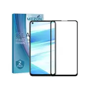 2 Pack MEZON OPPO A72 Full Cover Tempered Glass Screen Protectors
