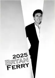 2025 Wall Calendar (12pg) BRYAN FERRY Vintage Music Photo Poster 1294