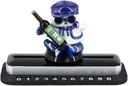 Car Dashboard Number Display | Sliding Number Sign Skateboard Bear Phone Number Plate,Non-Slip Interior Ornaments Creative Number Card for Dashboard