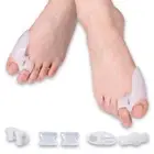 8 Pieces Gel Toe Separator Bunion Splint Corrector Toe Sleeve Protector Spac EOM