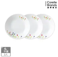 在飛比找鮮拾優惠-【CorelleBrands 康寧餐具】6吋餐盤-三入組(多