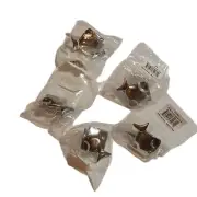 Michael Aram Silver Tone Flounder Fish Cabinet Door Knob Lot Of 5