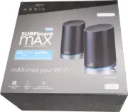 Arris Enterprises SURFboard mAX Pro Mesh WiFi 6 AX11000 System W133 NEW