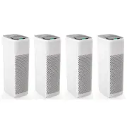 4 Pack Air Purifiers Home True HEPA Large Room Air Purifier Washable Pre-Filter