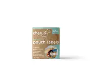 Dissolvable Food/ Yoghurt Pouch & Breast Milk Bag Labels 65PK