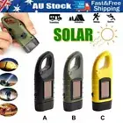 3 LED Lamp Solar Power Flashlight Wind Up Hand Crank Emergence Camping Torch New