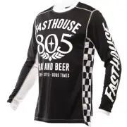 Fasthouse Grindhouse 805 Jersey, Black/White