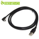 BENEVO左彎型 1.5米 USB2.0 A公轉MINI USB公 高隔離連接線